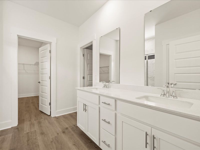 Furnished interior view inside a new home in The Coves at Lakes of Cane Bay, Summerville (Image 11).