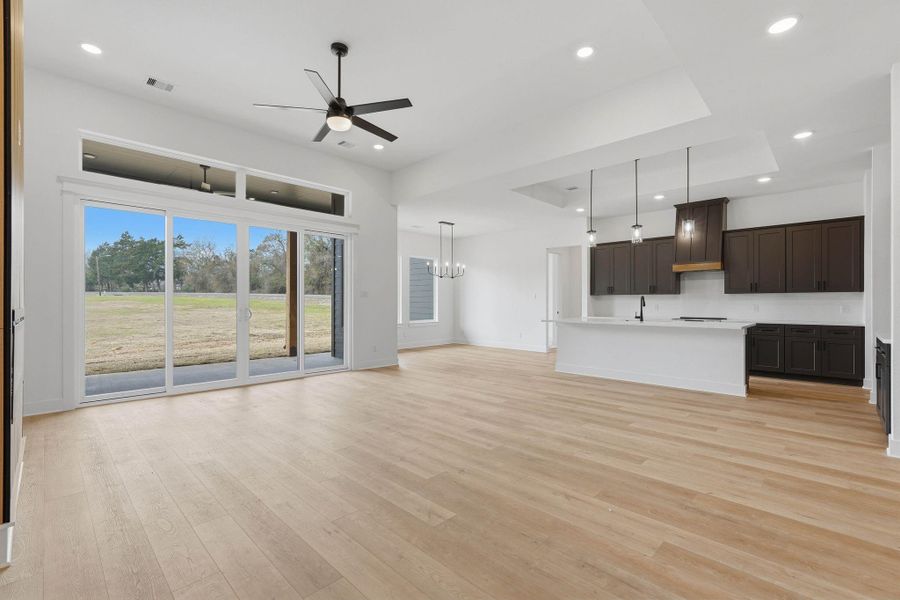 Spacious, unfurnished interior of a new home in , New Waverly (Image 27).