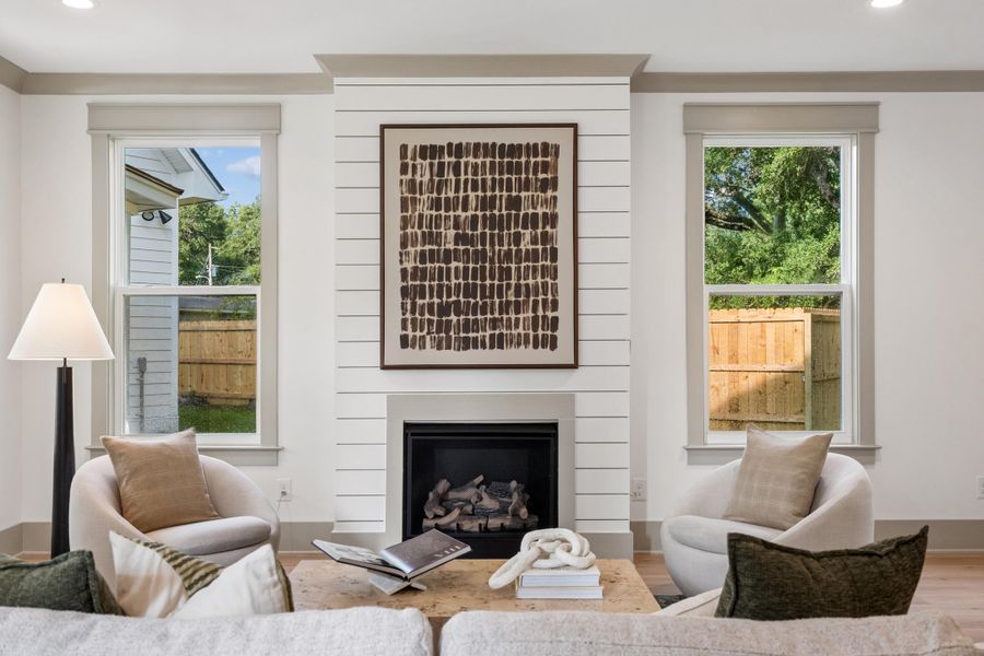 Furnished interior view inside a new home in , Johns Island (Image 16).