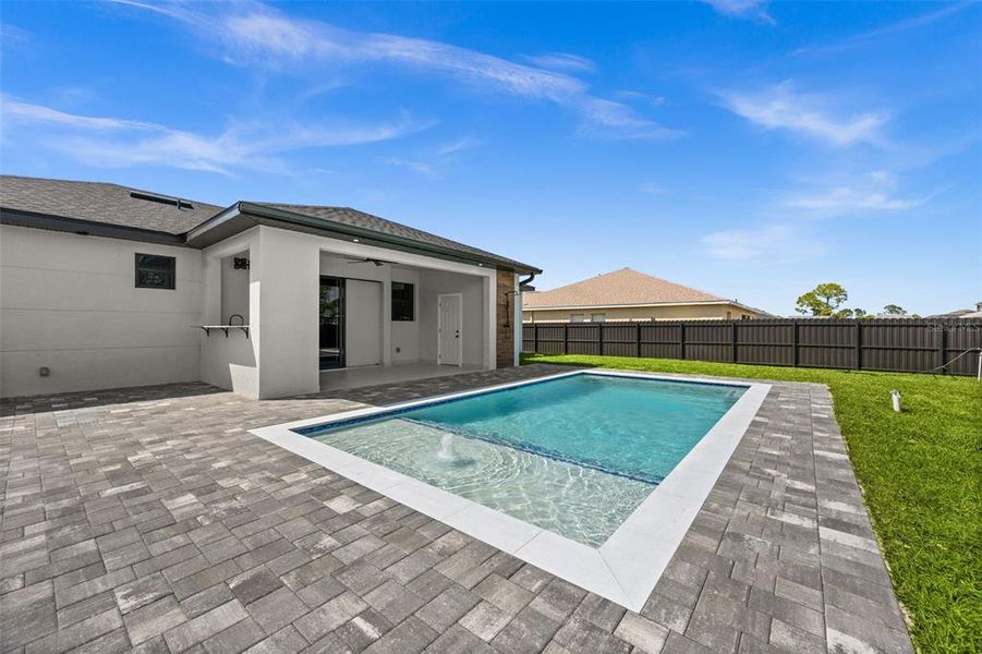 Exterior details and patio area of a home in , Cape Coral (Image 22).