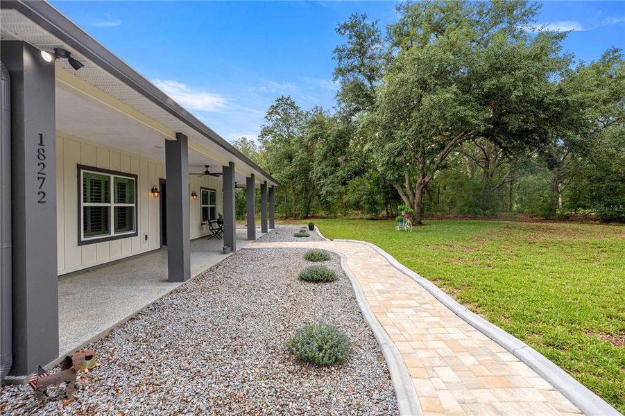 Exterior details and patio area of a home in , Dunnellon (Image 24). Exterior details and patio area of a home in , Dunnellon (Image 24).