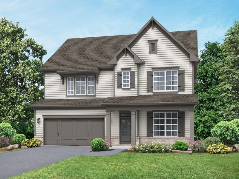 2D floor plan layout for the The Birch by Walker Anderson Homes in Hemingway, Flowery Branch, GA (Image 2). 2D floor plan layout for the The Birch by Walker Anderson Homes in Hemingway, Flowery Branch, GA (Image 2).