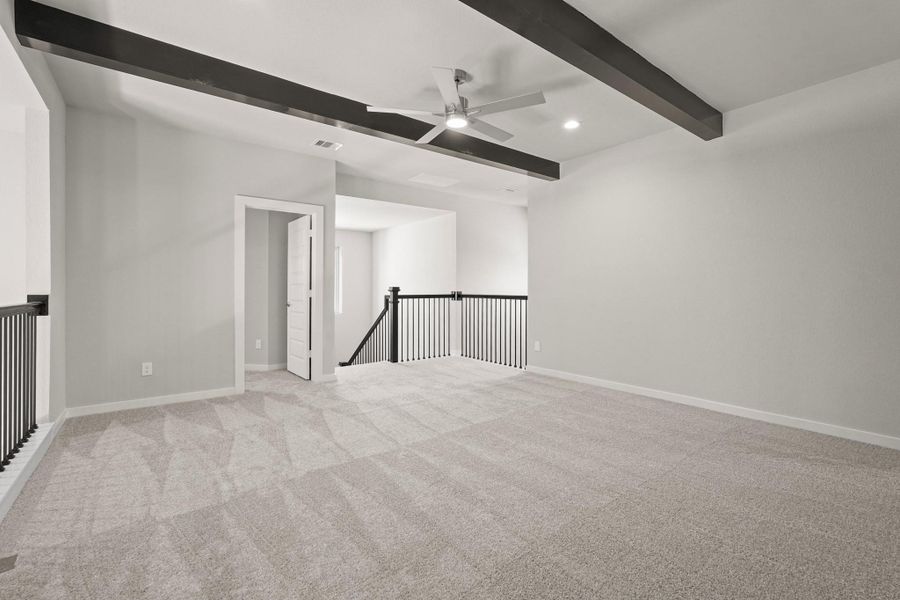 Spacious, unfurnished interior of a new home in Briarwood Crossing, Rosenberg (Image 17). Spacious, unfurnished interior of a new home in Briarwood Crossing, Rosenberg (Image 17).