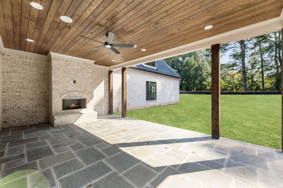 Front exterior of a new home in , Alpharetta, GA, highlighting curb appeal (Image 1).
