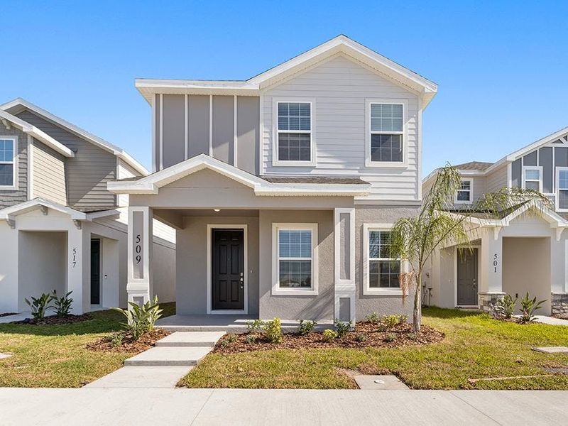 Multiple exterior elevations are available - Capri bungalow by Highland Homes