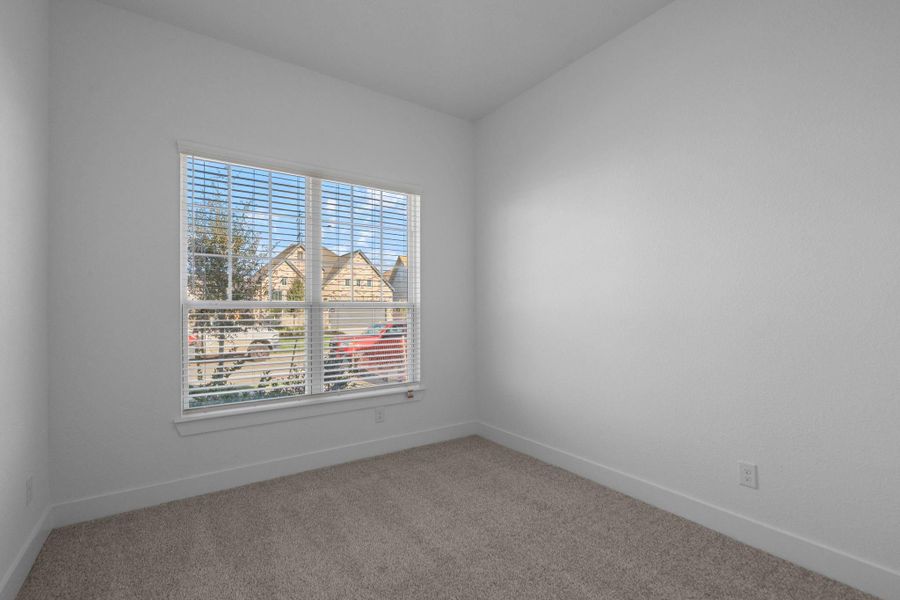 Spacious, unfurnished interior of a new home in Bridgeland, Cypress (Image 24).