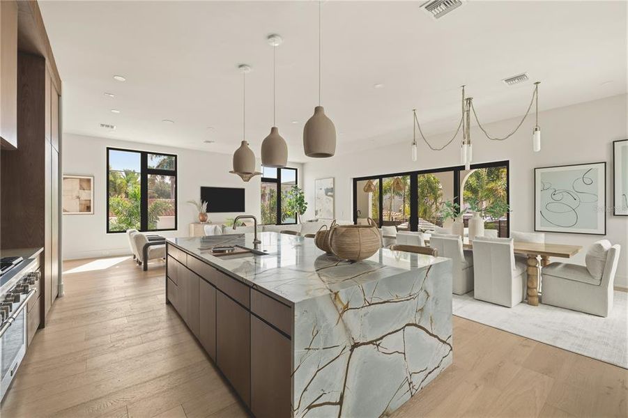 Furnished interior view inside a new home in , Tampa (Image 11). Furnished interior view inside a new home in , Tampa (Image 11).