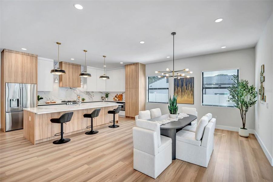 Furnished interior view inside a new home in , Tampa (Image 58).