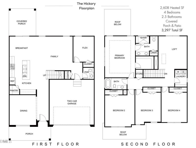 1_Hickory Floorplan