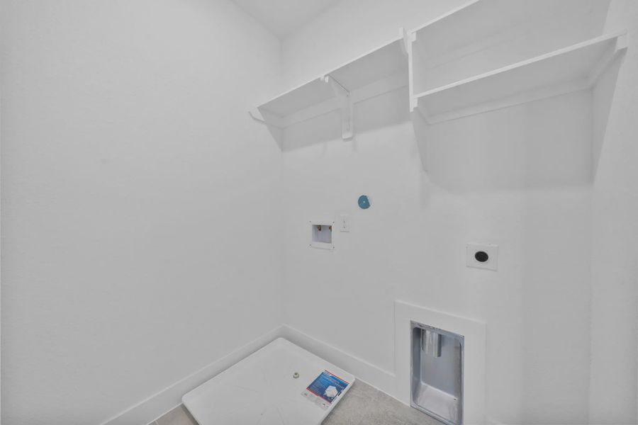 Representative unfurnished interior of a home built from the Cheverny by Chesmar Homes in Bridgeland Chateau, Cypress (Image 34).