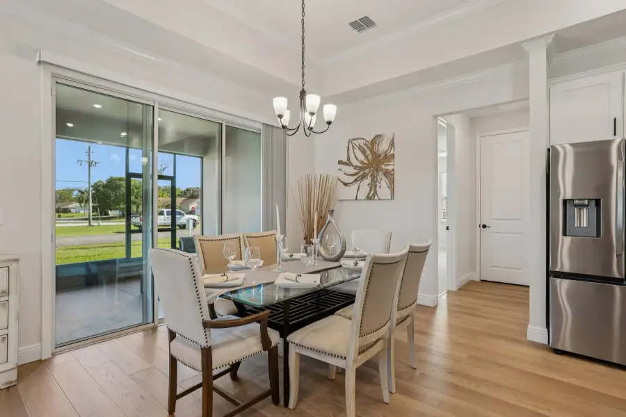 Furnished interior view inside a new home in Golden Gate, Naples (Image 9).