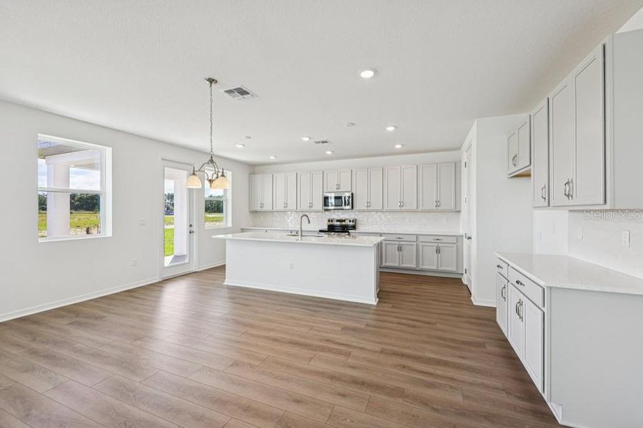 Spacious, unfurnished interior of a new home in Trailside, Mount Dora (Image 37). Spacious, unfurnished interior of a new home in Trailside, Mount Dora (Image 37).
