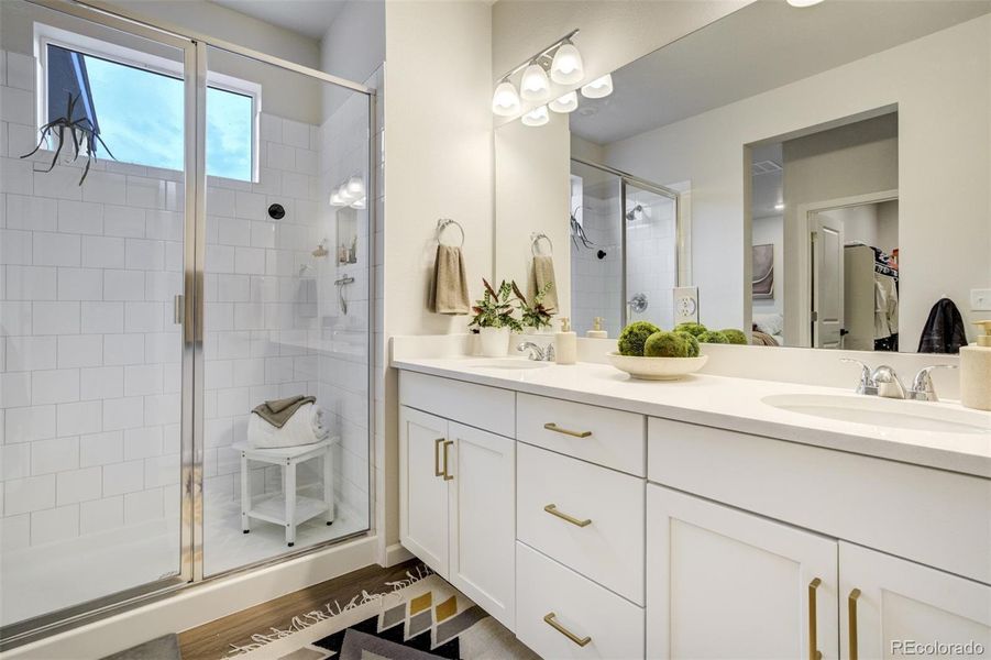 Primary bathroom Primary bathroom