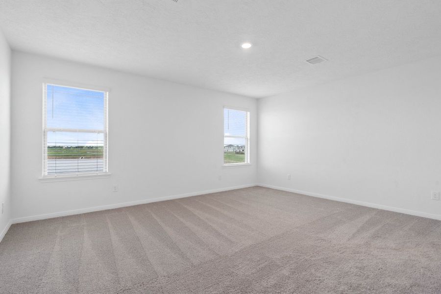 Spacious, unfurnished interior of a new home in Saddlebrook Trails, Beasley (Image 29). Spacious, unfurnished interior of a new home in Saddlebrook Trails, Beasley (Image 29).