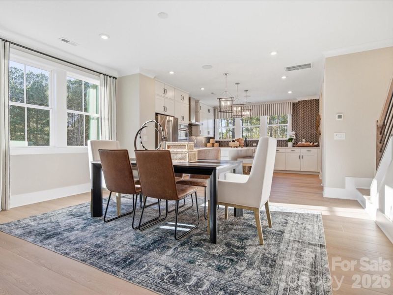 Furnished interior view inside a new home in Ascend, Charlotte (Image 8).