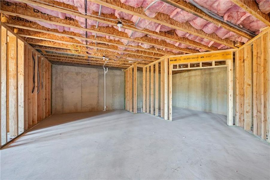 In-progress construction of a new home in , Monroe, GA (Image 19).