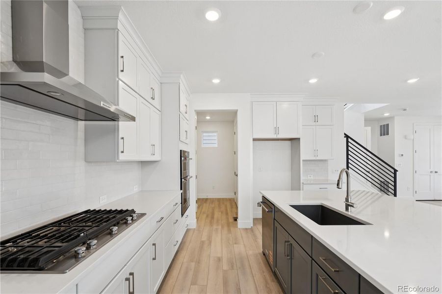 Furnished interior view inside a new home in Storytellers at Lyric, Lone Tree (Image 20).