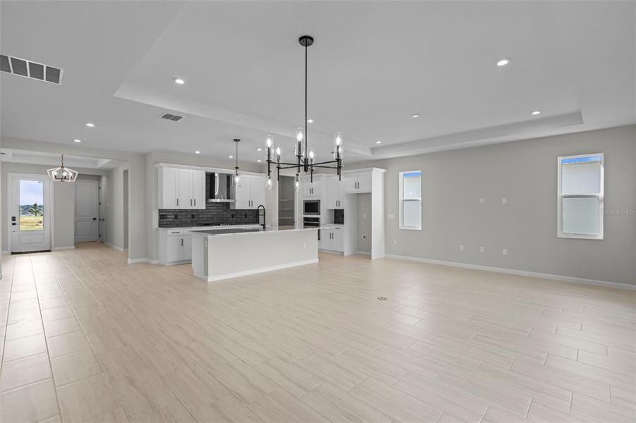 Spacious, unfurnished interior of a new home in Cresswind at Hammock Oaks, Lady Lake (Image 27). Spacious, unfurnished interior of a new home in Cresswind at Hammock Oaks, Lady Lake (Image 27).