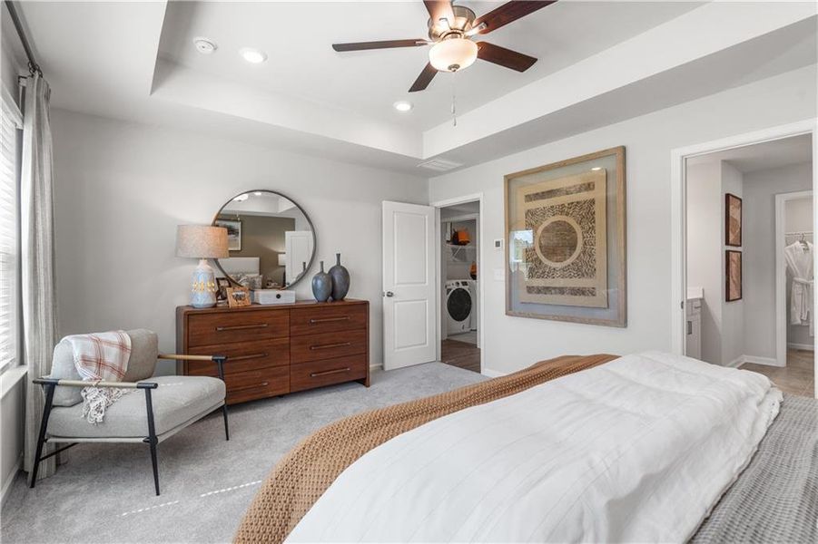 Furnished interior view inside a new home in Rosewood Farm, Lawrenceville (Image 40).