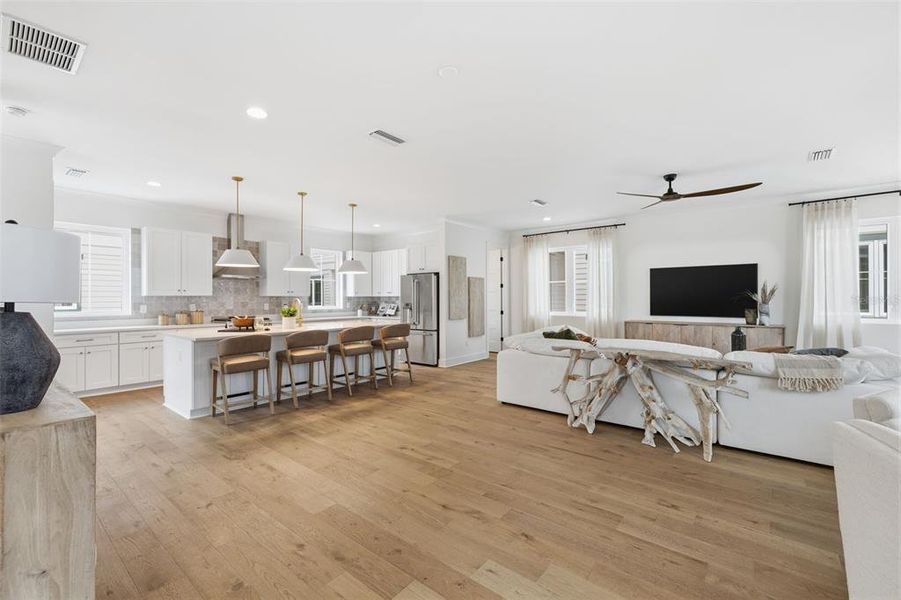 Furnished interior view inside a new home in , Tampa (Image 13).