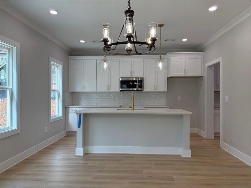 Furnished interior view inside a new home in , Woodstock (Image 7).