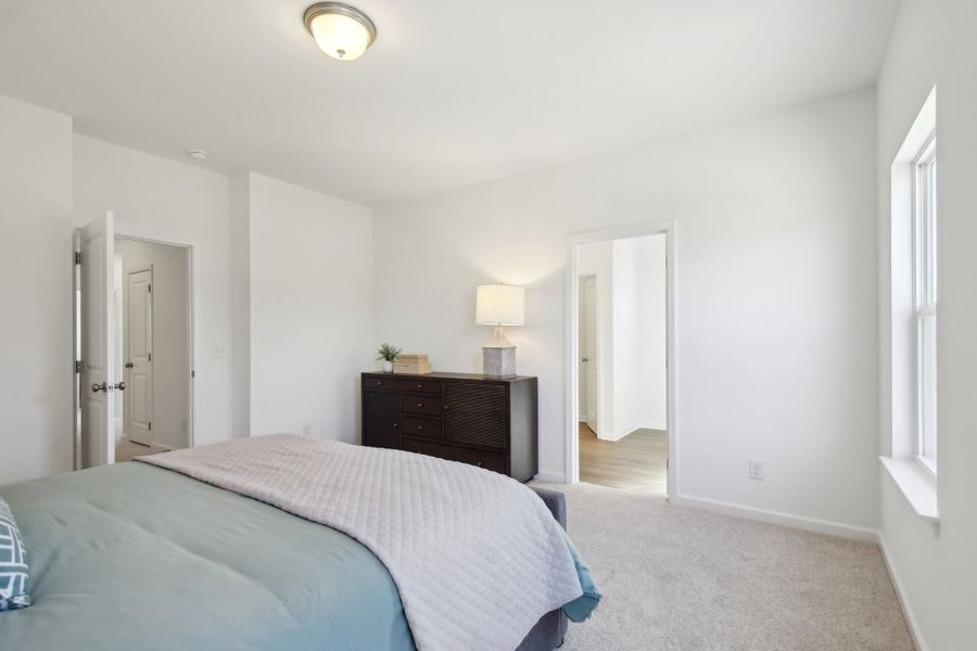 Furnished interior view inside a new home in Wilson Meadows, Clarksville (Image 34).