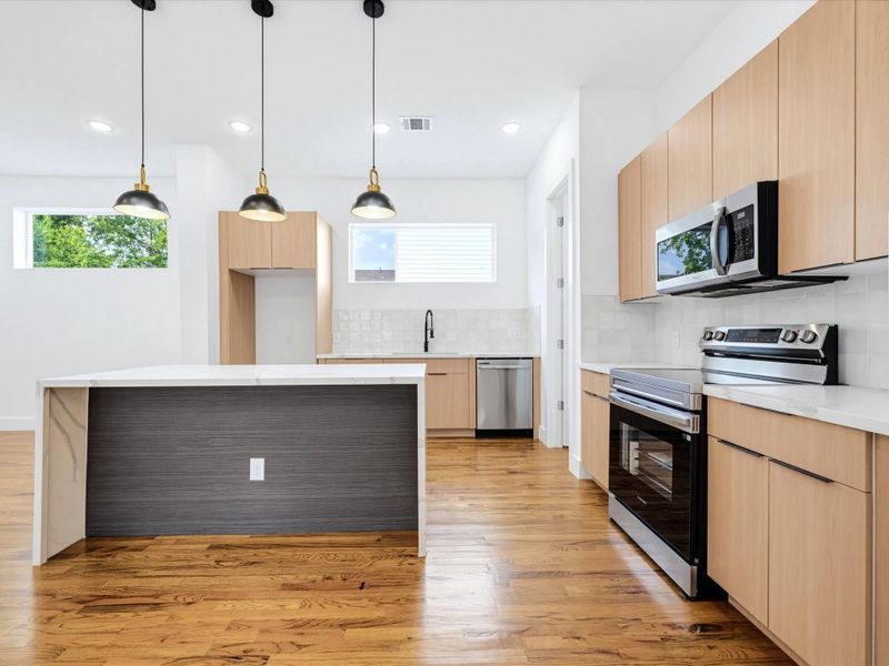 Furnished interior view inside a new home in , Houston (Image 16).