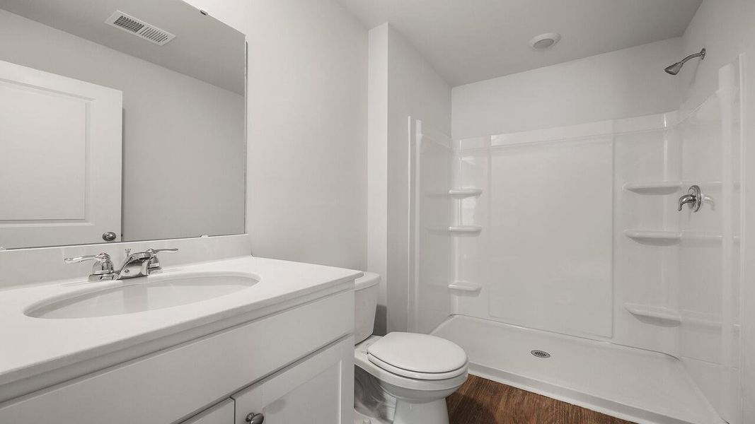 Furnished interior view inside a new home in Center Pointe, Santee (Image 4).