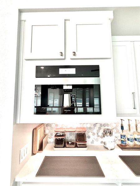 Miele Coffee machine built in Close to a $10K upgrade with filtered water and dedicated circuit Miele Coffee machine built in Close to a $10K upgrade with filtered water and dedicated circuit