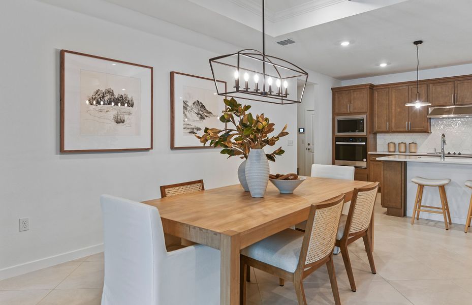 Furnished interior view inside a new home in Caldera, Spring Hill (Image 4).