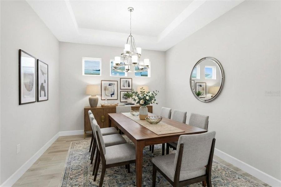 Furnished interior view inside a new home in , Bradenton (Image 6).