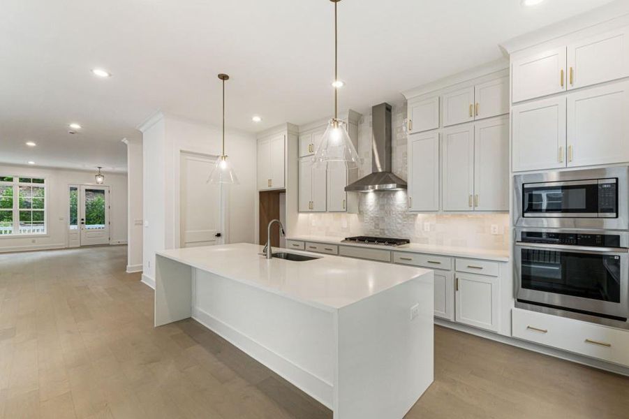 Furnished interior view inside a new home in Parkside Roswell, Roswell (Image 29).