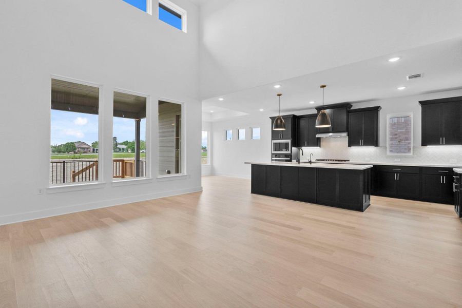 From Family Room to Open Concept Kitchen