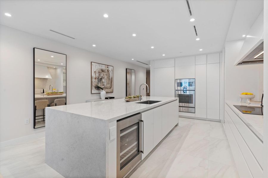 Furnished interior view inside a new home in , Boca Raton (Image 41).