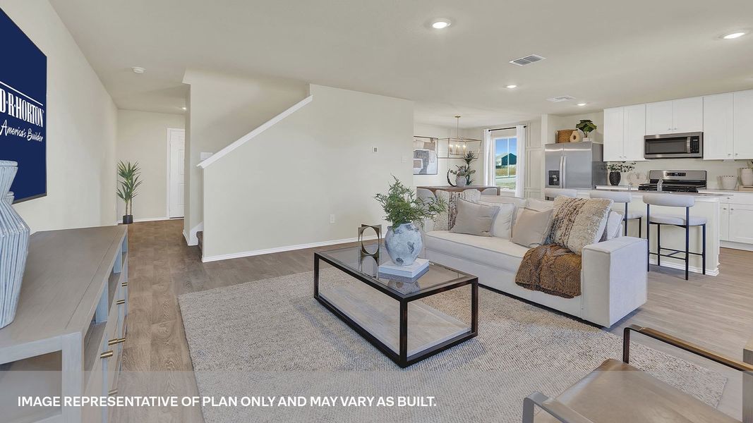 Furnished interior view inside a new home in Sunset Oaks, Maxwell (Image 8).