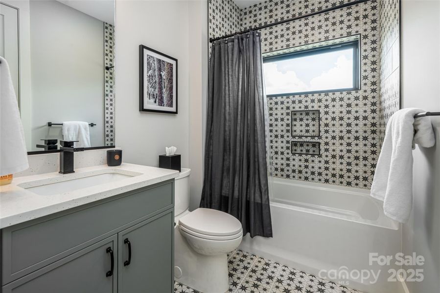 Furnished interior view inside a new home in , Asheville (Image 9).
