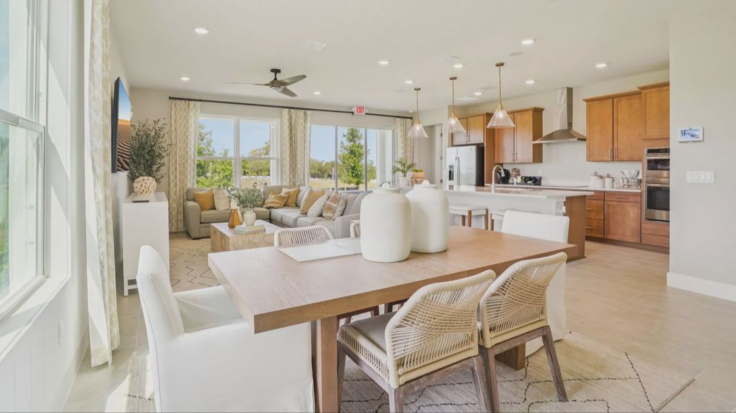 Furnished interior view inside a new home in Ardisia Park, New Smyrna Beach (Image 16).
