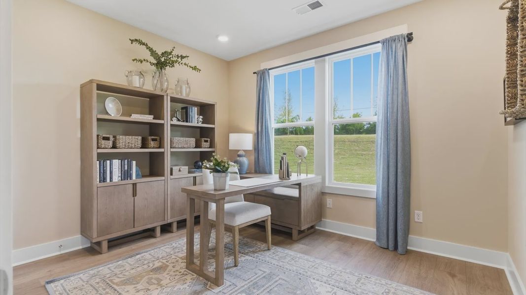 Furnished interior view inside a new home in Benjamin's Grove, Woodruff (Image 29).