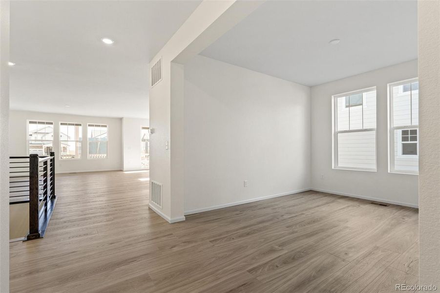 Spacious, unfurnished interior of a new home in Windsong, Brighton (Image 32). Spacious, unfurnished interior of a new home in Windsong, Brighton (Image 32).