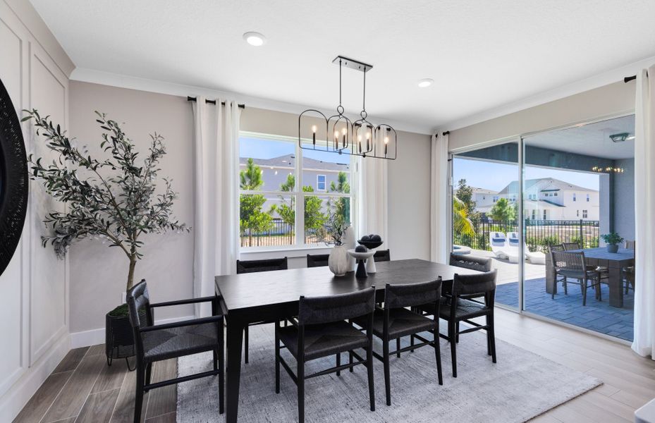Representative furnished interior of a home built from the Scarlett by Pulte Homes in Parkside Trails, Clermont (Image 15). Representative furnished interior of a home built from the Scarlett by Pulte Homes in Parkside Trails, Clermont (Image 15).