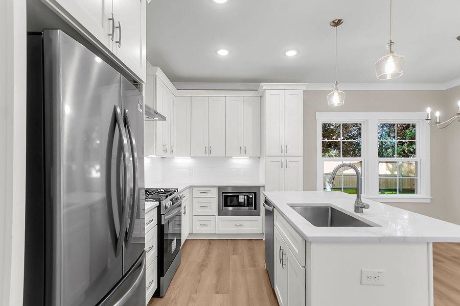 Furnished interior view inside a new home in , Charleston (Image 9). Furnished interior view inside a new home in , Charleston (Image 9).