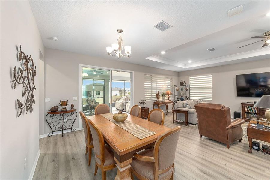 Furnished interior view inside a new home in , Ocala (Image 12).