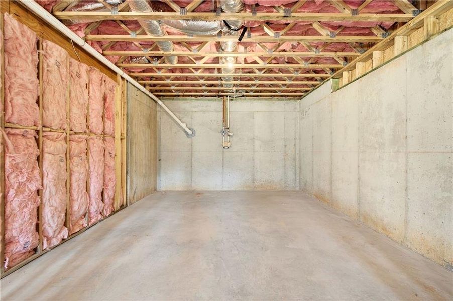 In-progress construction of a new home in , Roswell, GA (Image 57).