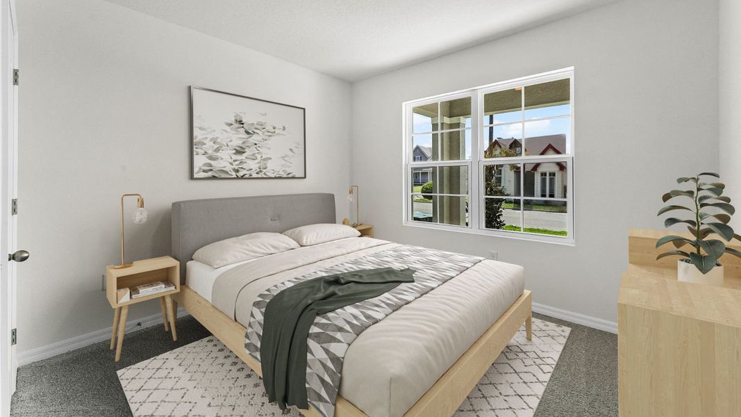 Representative furnished interior of a home built from the Aria by D.R. Horton in Crossroads at Kelly Park, Apopka (Image 8).