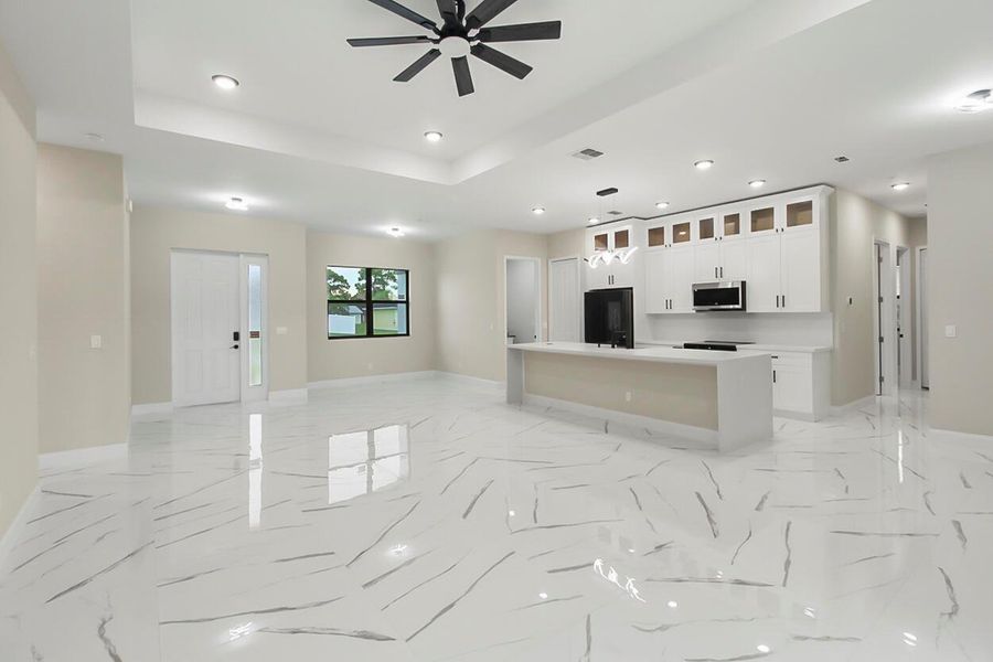 Furnished interior view inside a new home in , Port St. Lucie (Image 7).