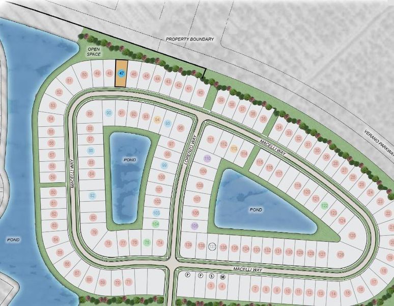 Central Park - Site Map