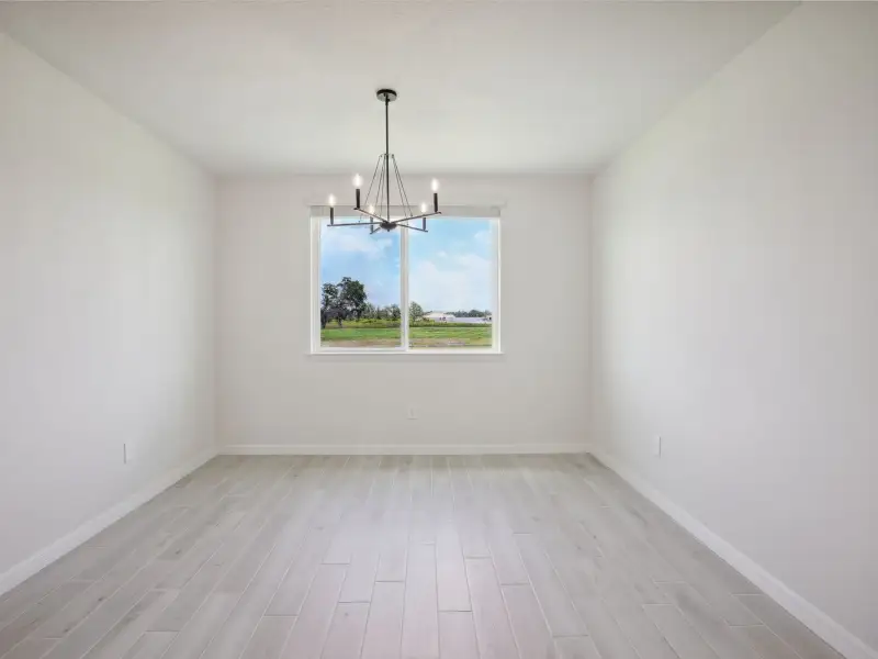 Spacious, unfurnished interior of a new home in Two Rivers - Signature Series, Zephyrhills (Image 7).