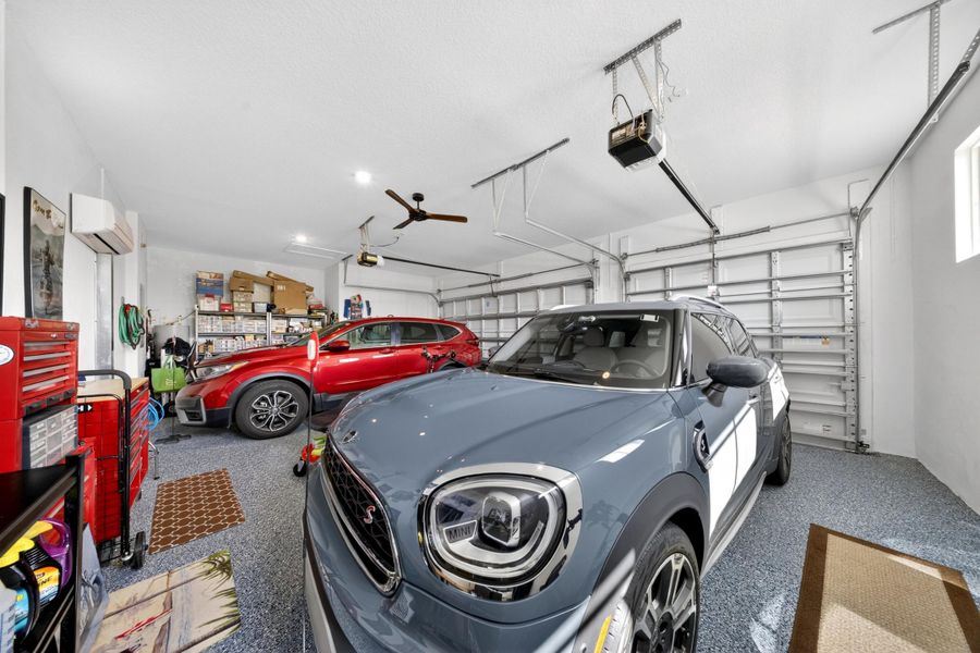 3 Full Sized Garage