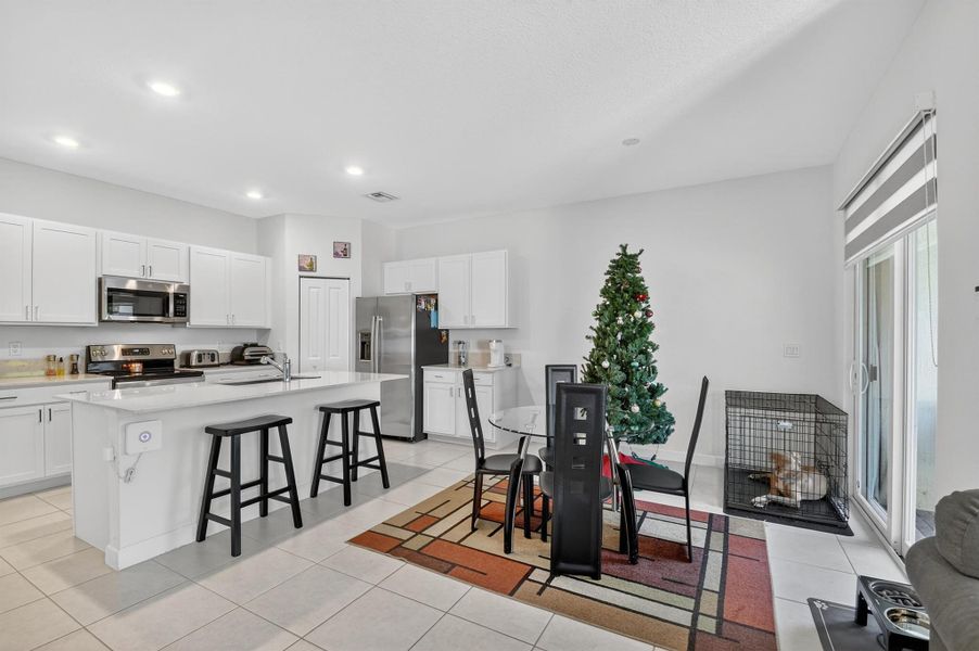 Furnished interior view inside a new home in , Lake Worth (Image 18).
