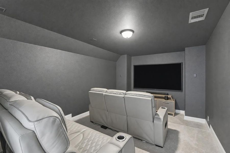 Furnished interior view inside a new home in Pecan Square, Northlake (Image 9).